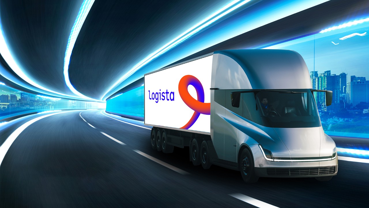 Camion futurista de Logista